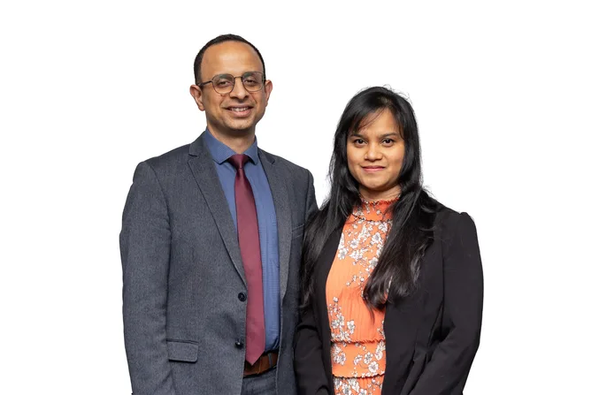 Anurag en Rachel Kalpoe
